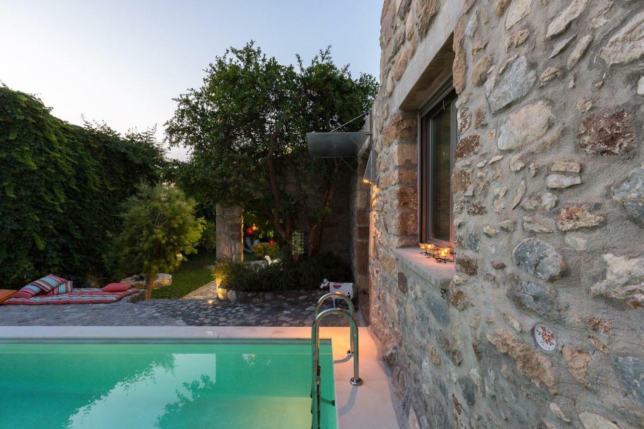 Muazzo Creta Stone House, Nature Escape With Pool, By Thinkvilla Pigí Exterior foto
