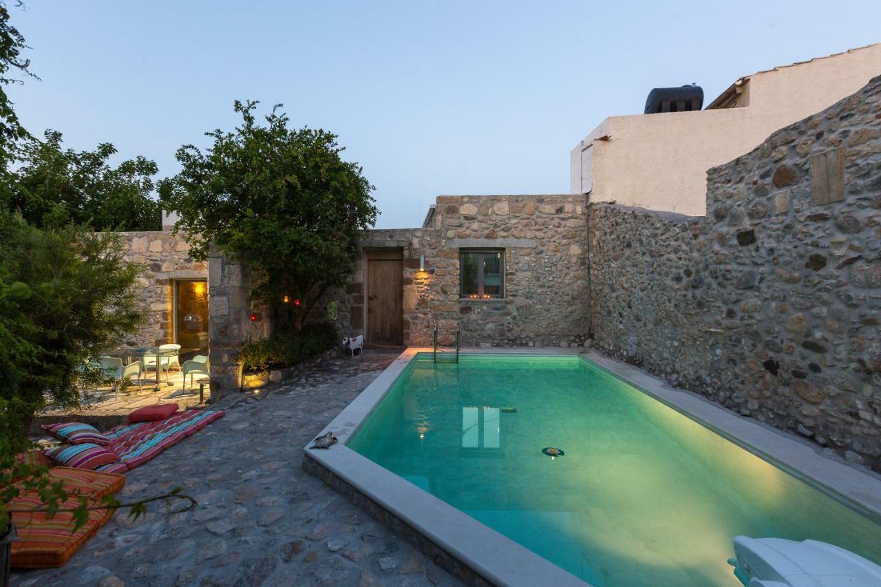 Muazzo Creta Stone House, Nature Escape With Pool, By Thinkvilla Pigí Exterior foto