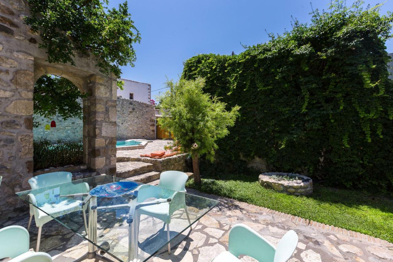 Muazzo Creta Stone House, Nature Escape With Pool, By Thinkvilla Pigí Exterior foto