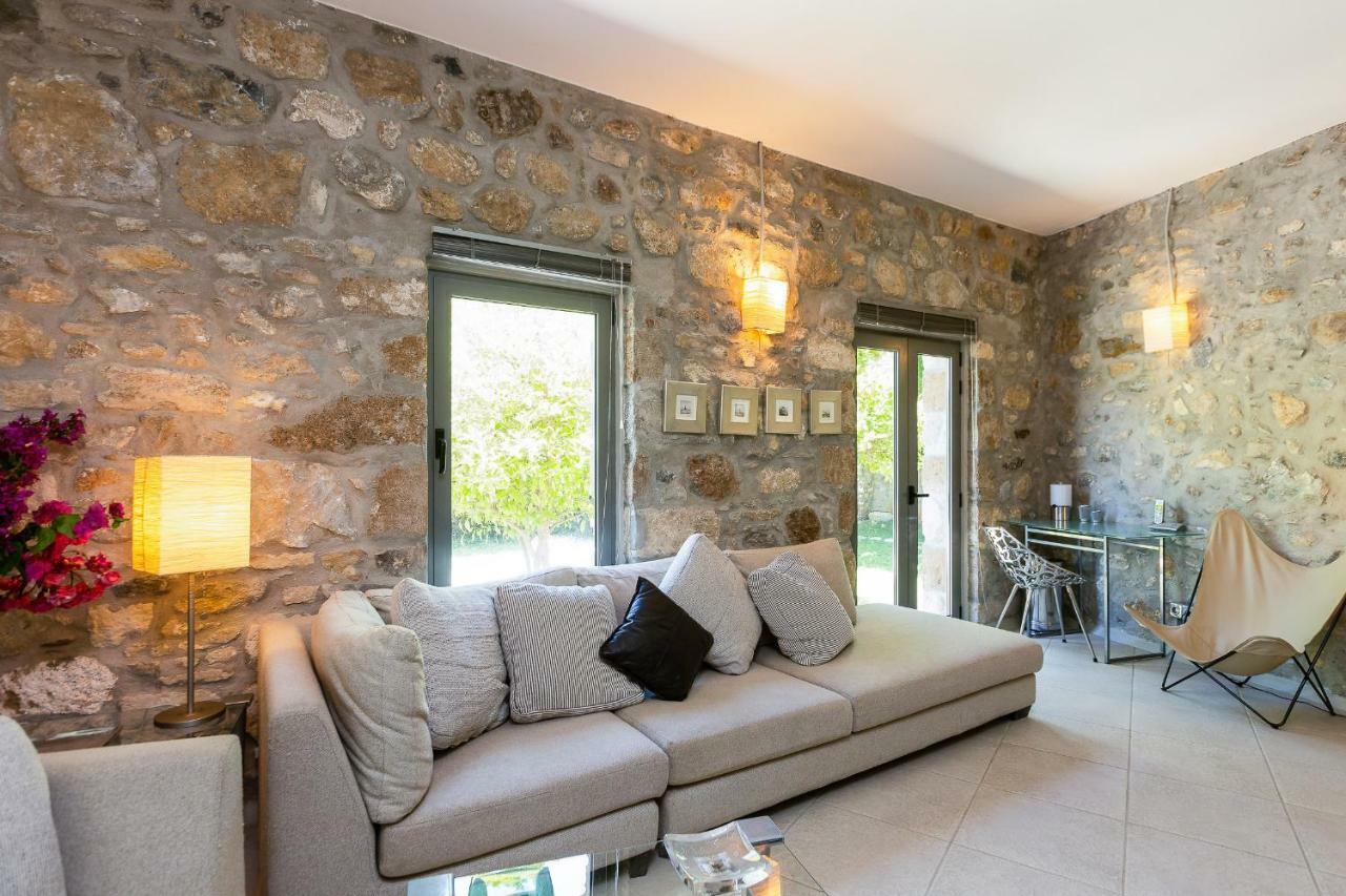 Muazzo Creta Stone House, Nature Escape With Pool, By Thinkvilla Pigí Exterior foto